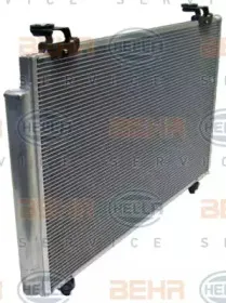 Конденсатор, кондиционер BEHR HELLA SERVICE купить